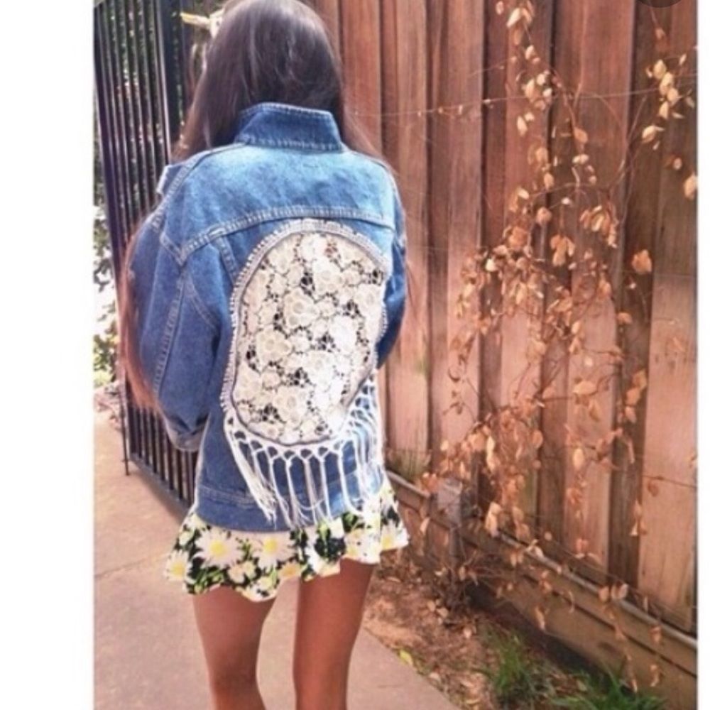 NWT LF Levi’s Reworked Vintage Dreamcatcher Denim Jacket